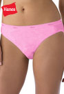 Hanes Women’s No Ride Up 100% Cotton Bikini