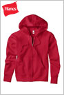Hanes EcoSmart® Cotton-Rich Full-Zip Hoodie Women's Sweatshirt
