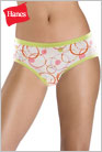 Hanes Women's Cotton Stretch Hipsters with ComfortSoft® Waistband 3-Pack