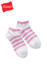 Hanes Classics Girls' Low-Cut Liner Socks (pkg. of 4)